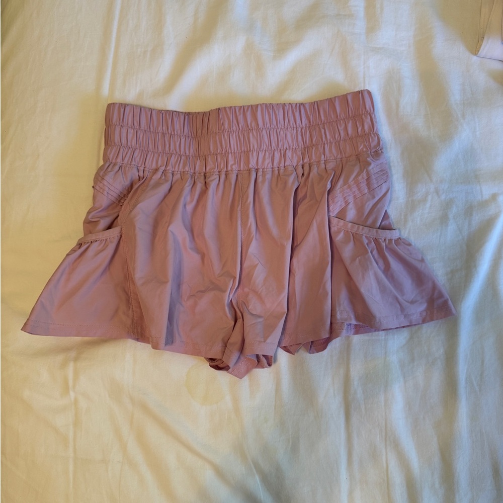 FP Movement Get Your Flirt On Shorts - Peony